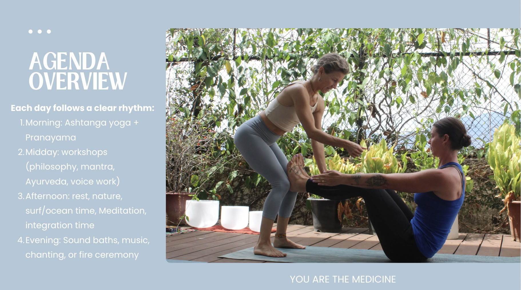 Retraite d’immersion en Ashtanga Yoga