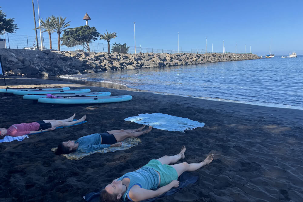 Retraite de paddleboard (SUP) et de yoga à Gran Canaria