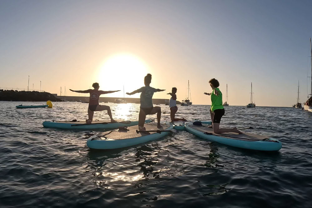 Retraite de paddleboard (SUP) et de yoga à Gran Canaria