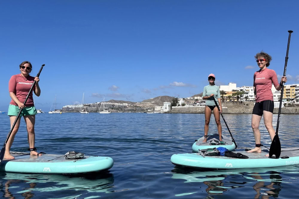 Retraite de paddleboard (SUP) et de yoga à Gran Canaria