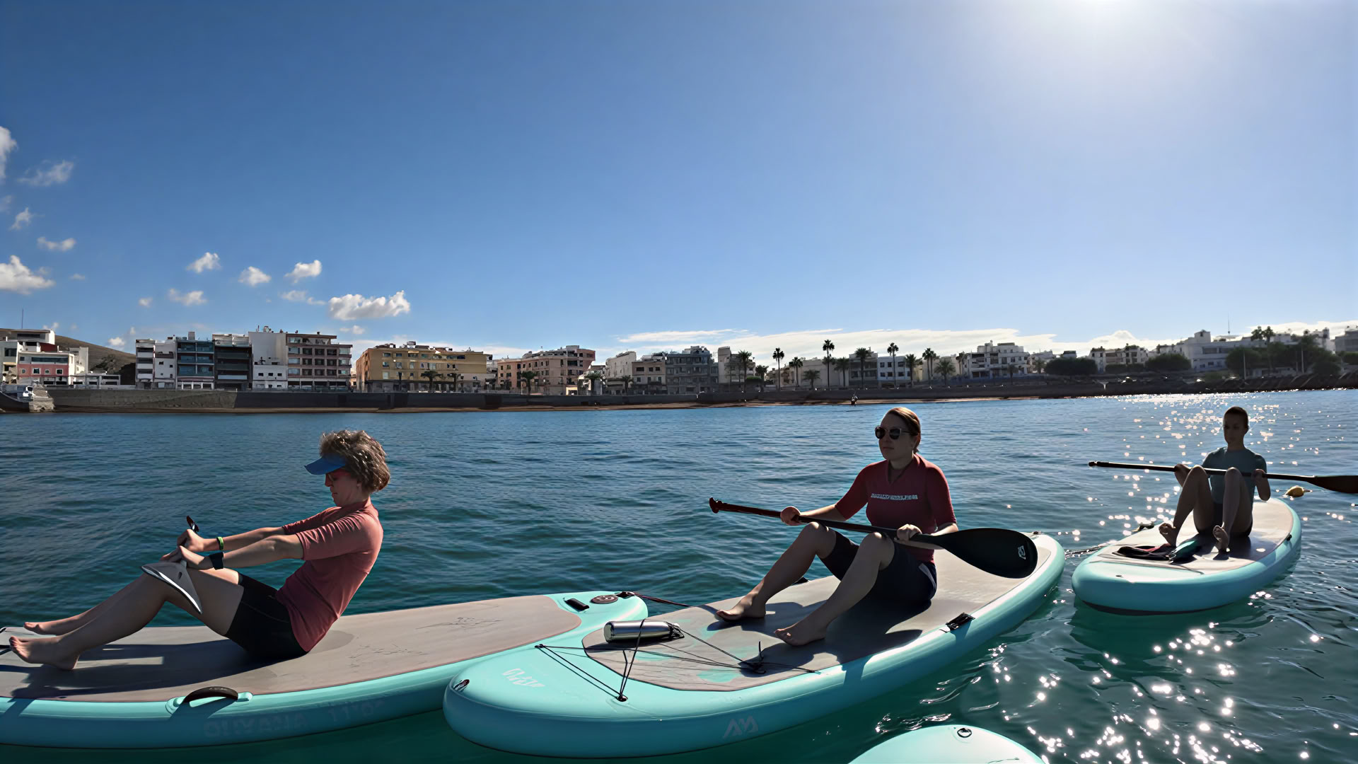 SUP Fit Yoga en Grande Canarie
