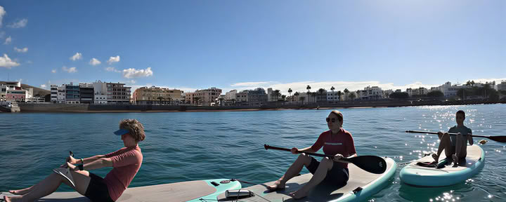 SUP Fit Yoga en Grande Canarie