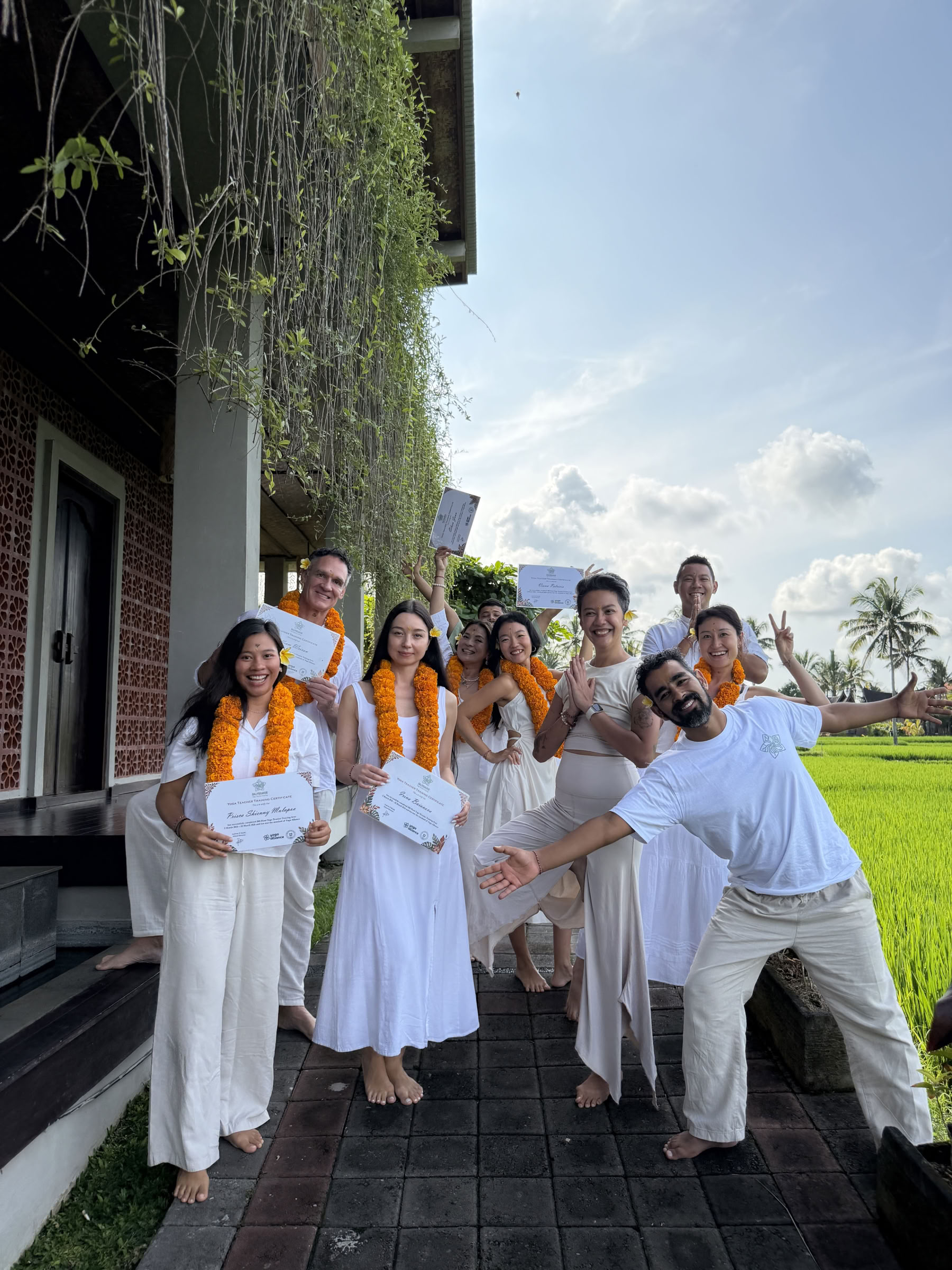 Formation de professeurs de yoga de 200 heures à Bali