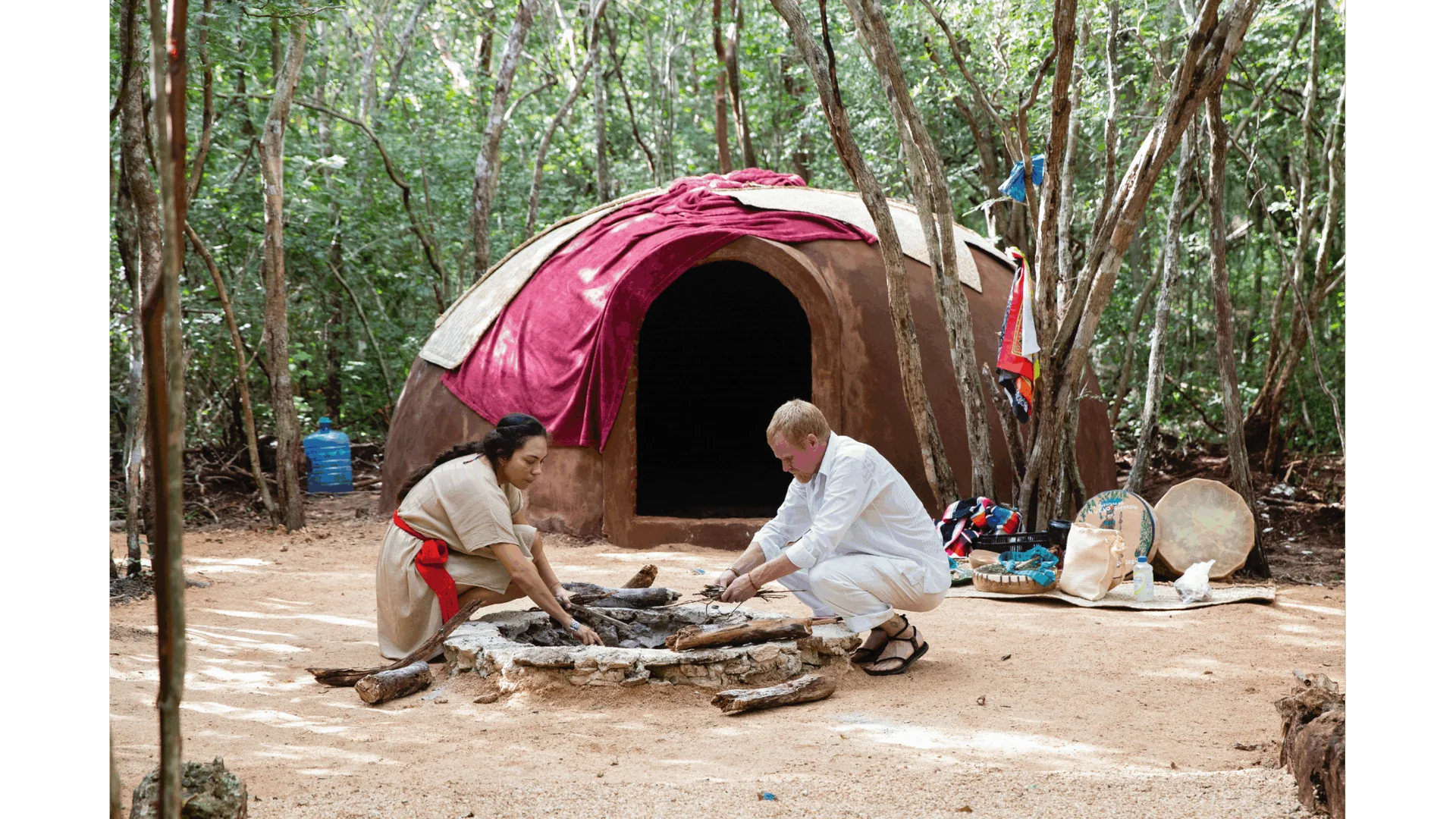 Eau et Feu – Cenote et Temazcal