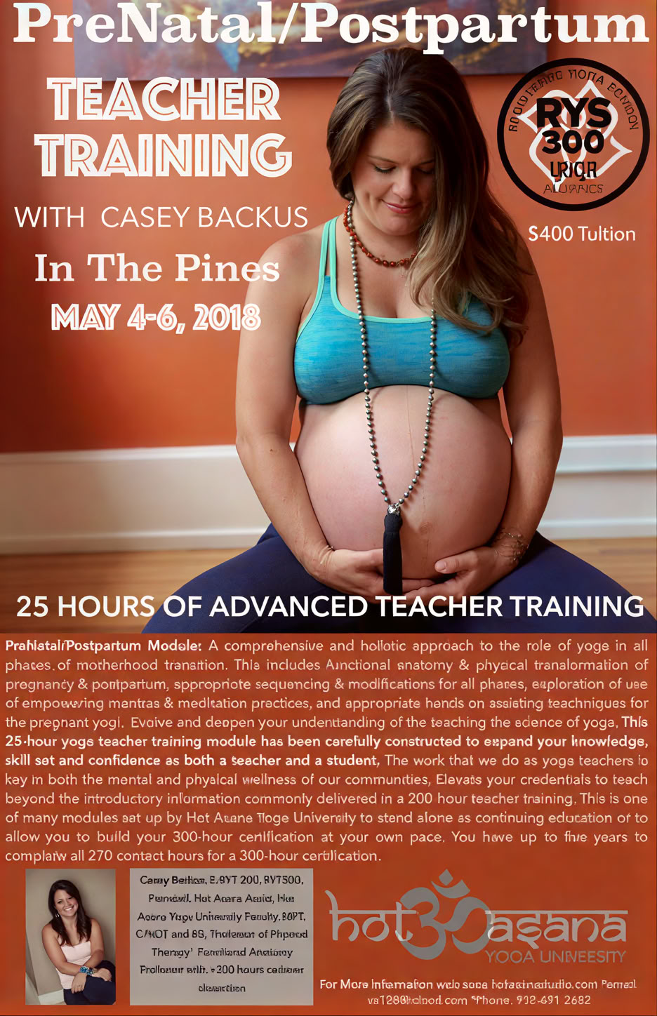 25 Heures | Certification avancée en anatomie du bas du corps et Yin Yoga à COS