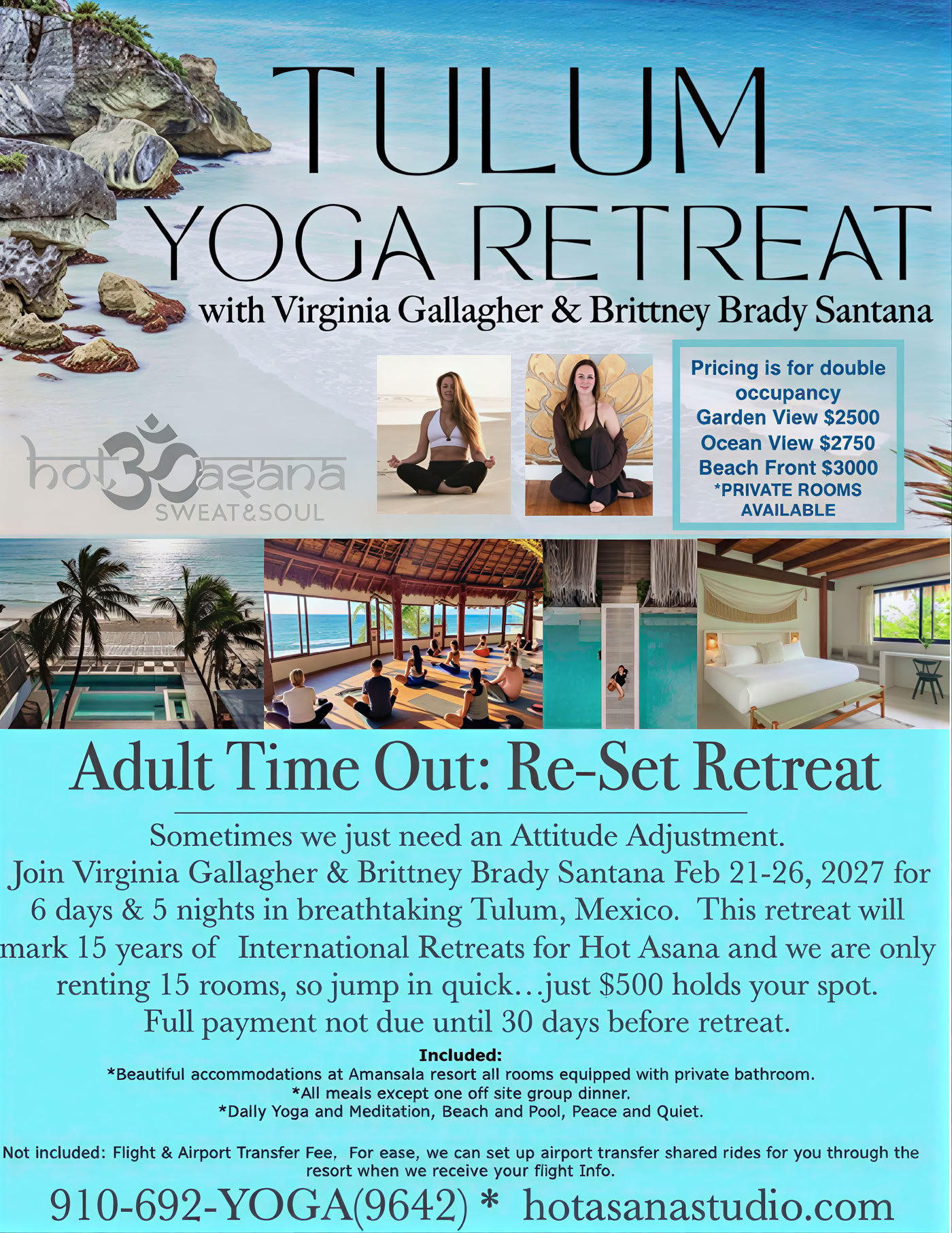 Yoga retraite à Tulum, Mexique