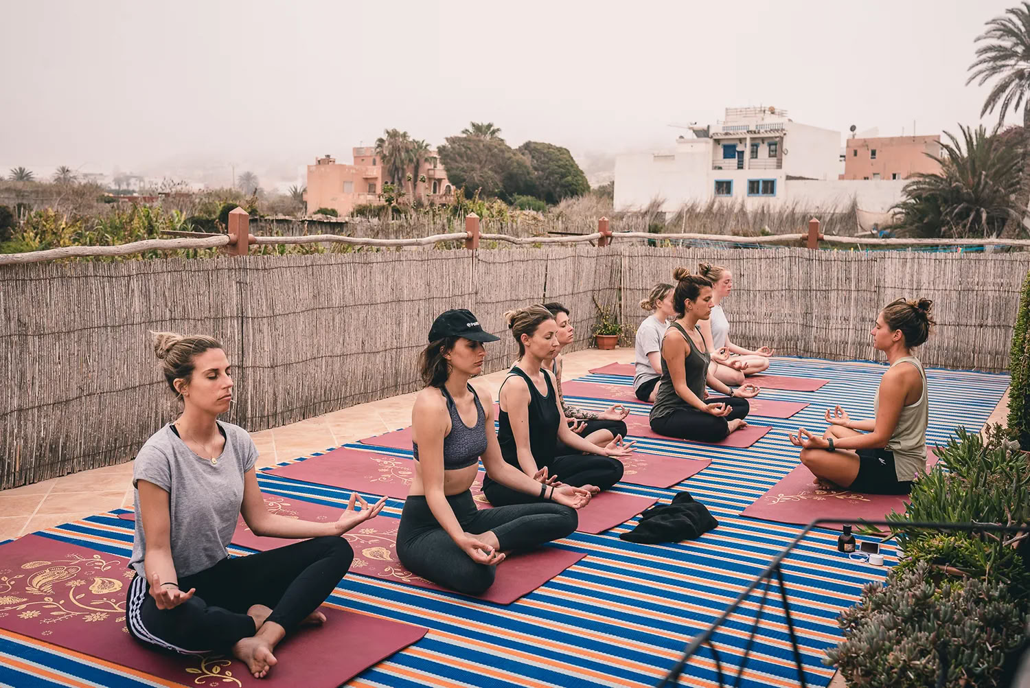 Retraite de 7 jours de yoga, méditation et surf au Maroc