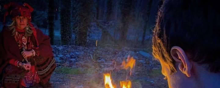 Cérémonie du feu maya