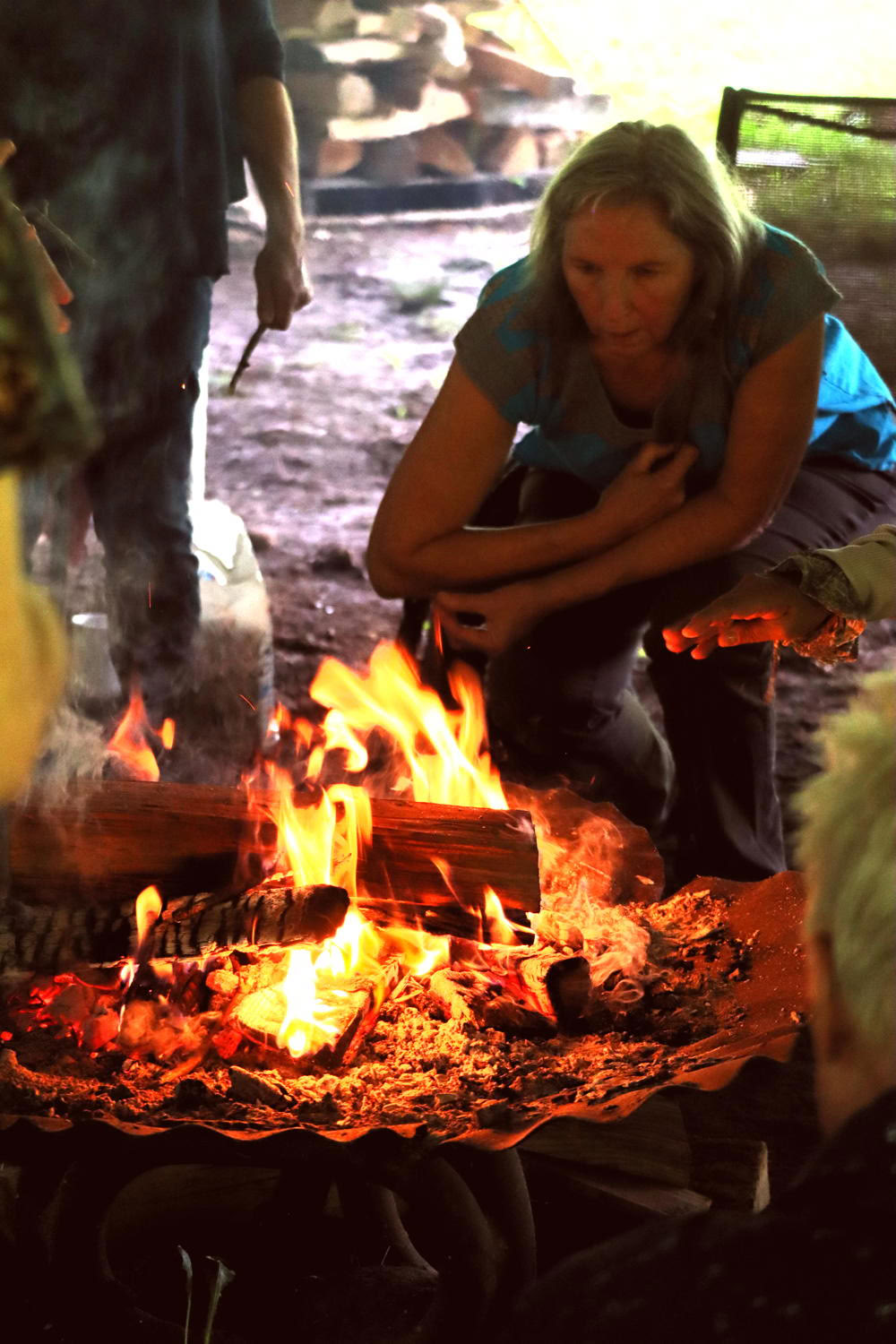 Retraite du gardien du feu