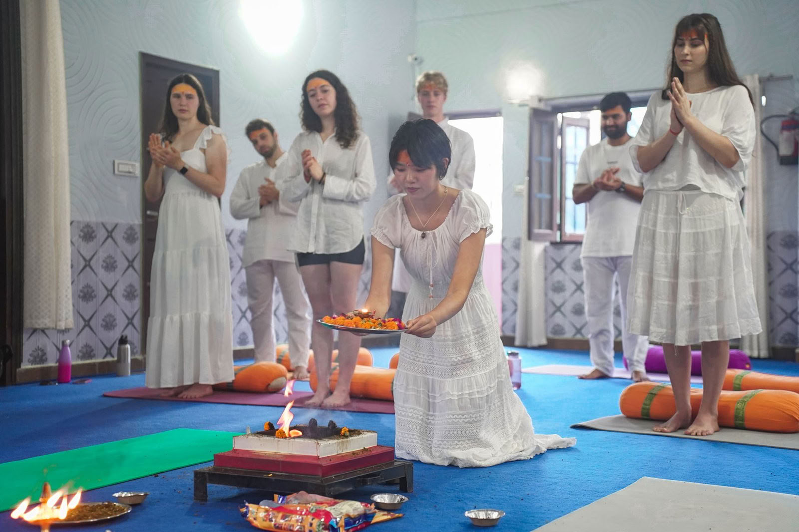 Formation de professeur de yoga de 100 heures