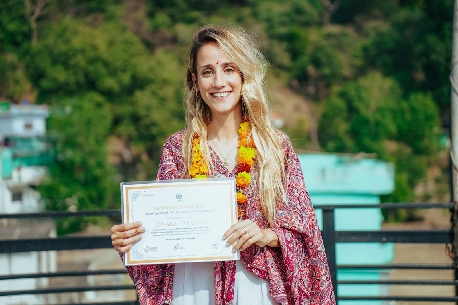 Formation de professeur de yoga de 100 heures