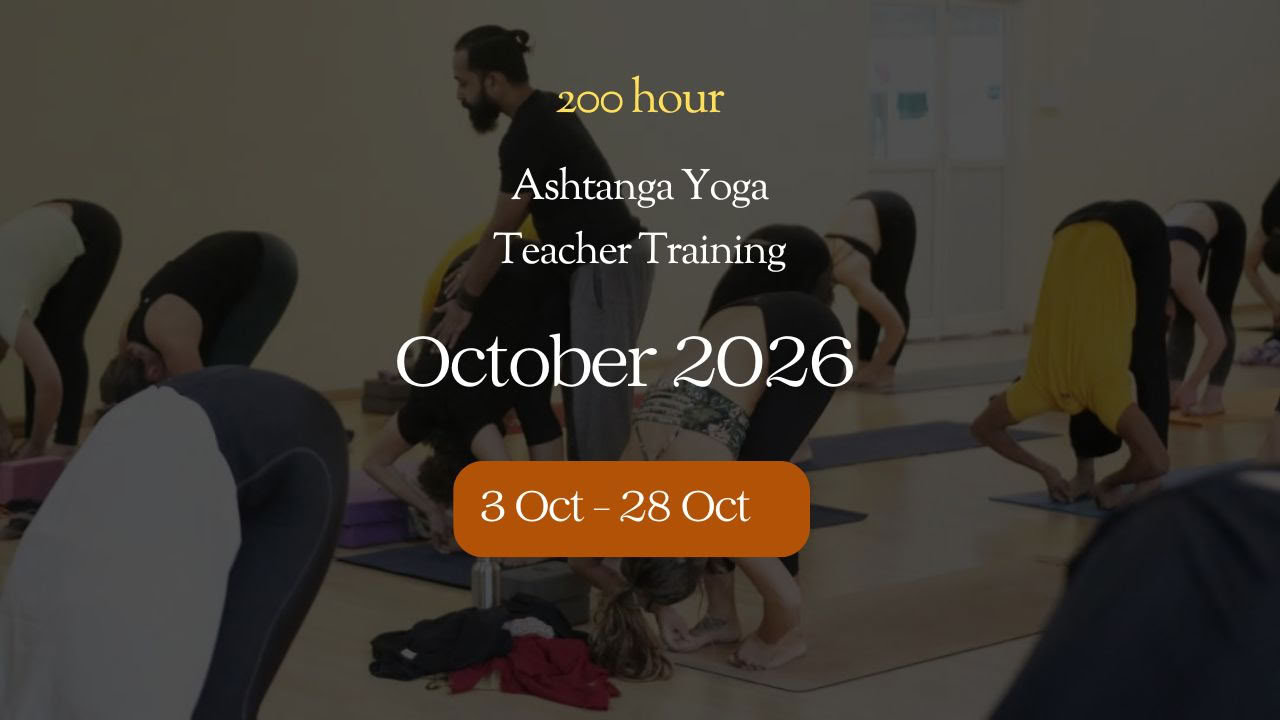 Formation de professeurs de yoga Ashtanga - octobre 2026