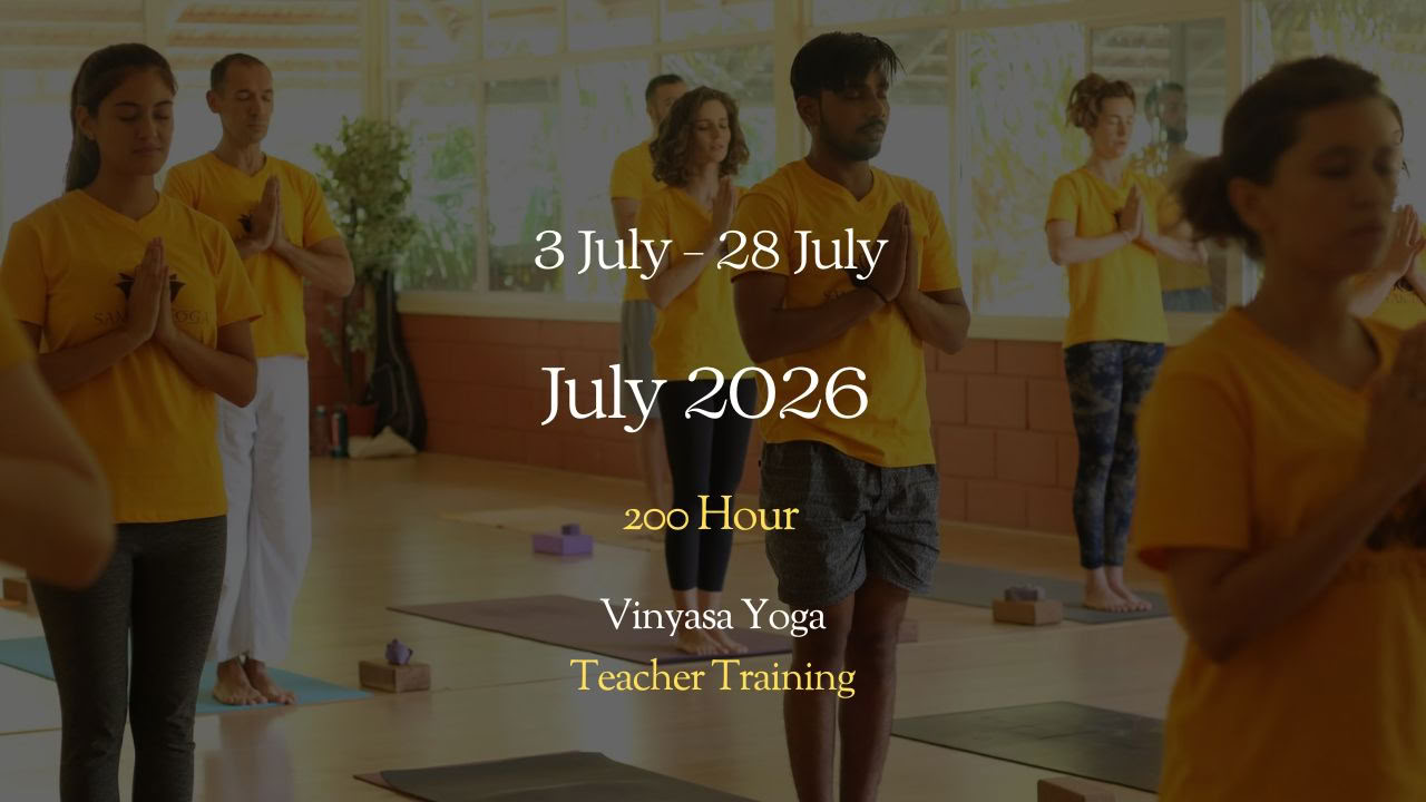 Formation de professeurs de yoga Vinyasa - juillet 2026