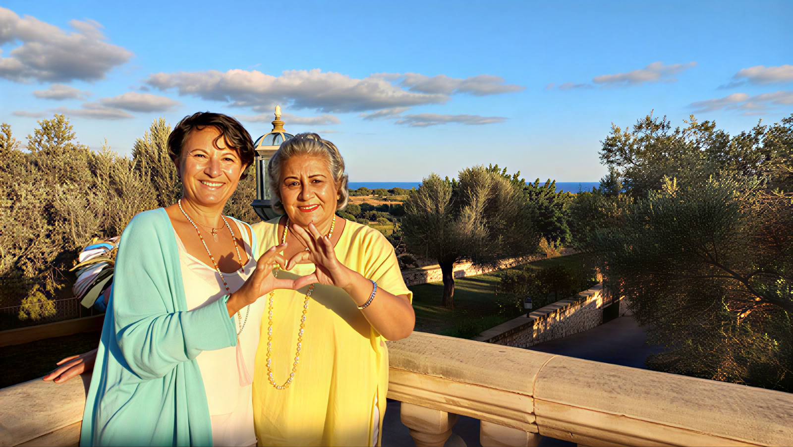 Retraite pour femmes au bord de la mer