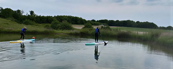 Cours particuliers de paddleboard