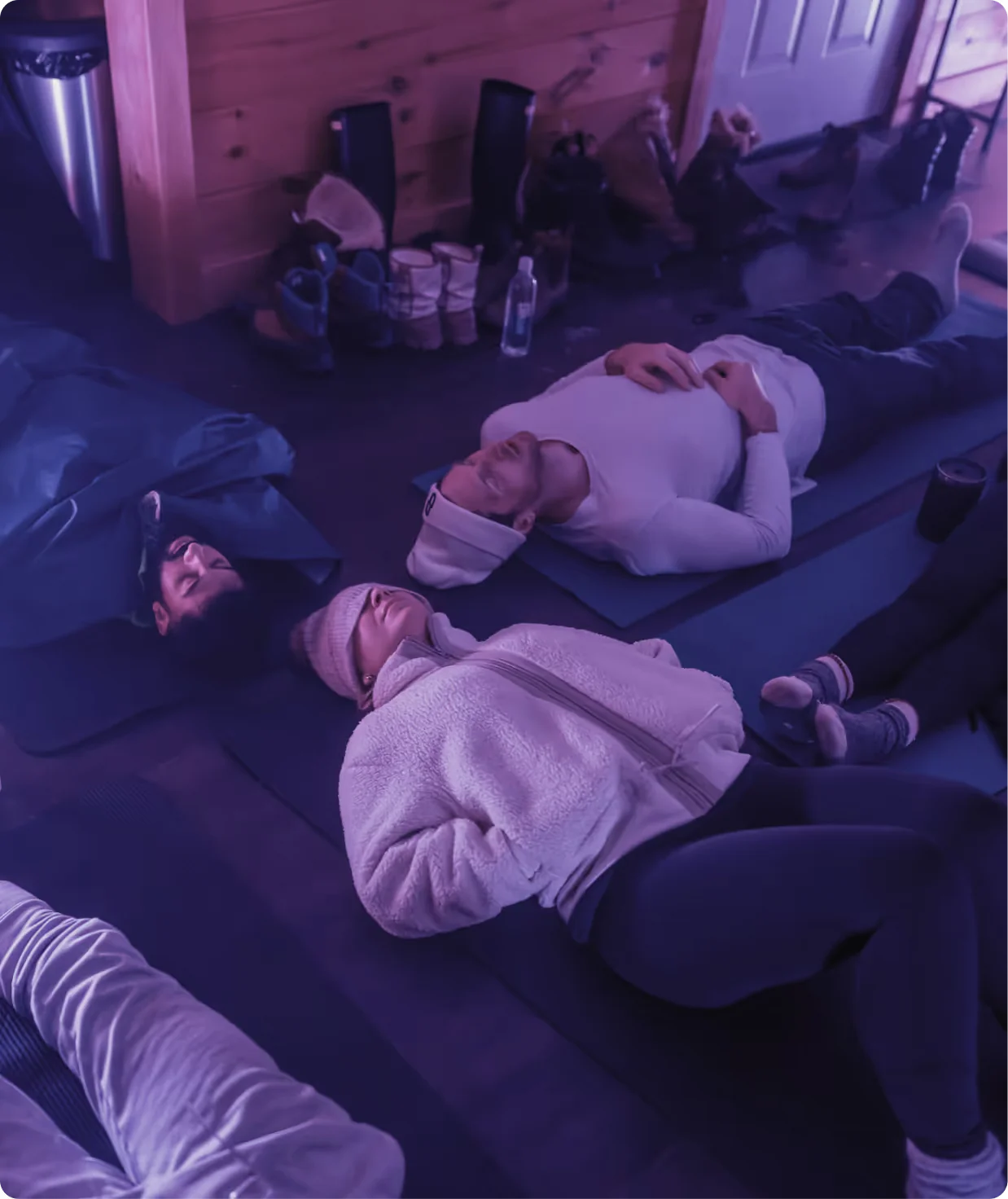 Retraite en camp froid