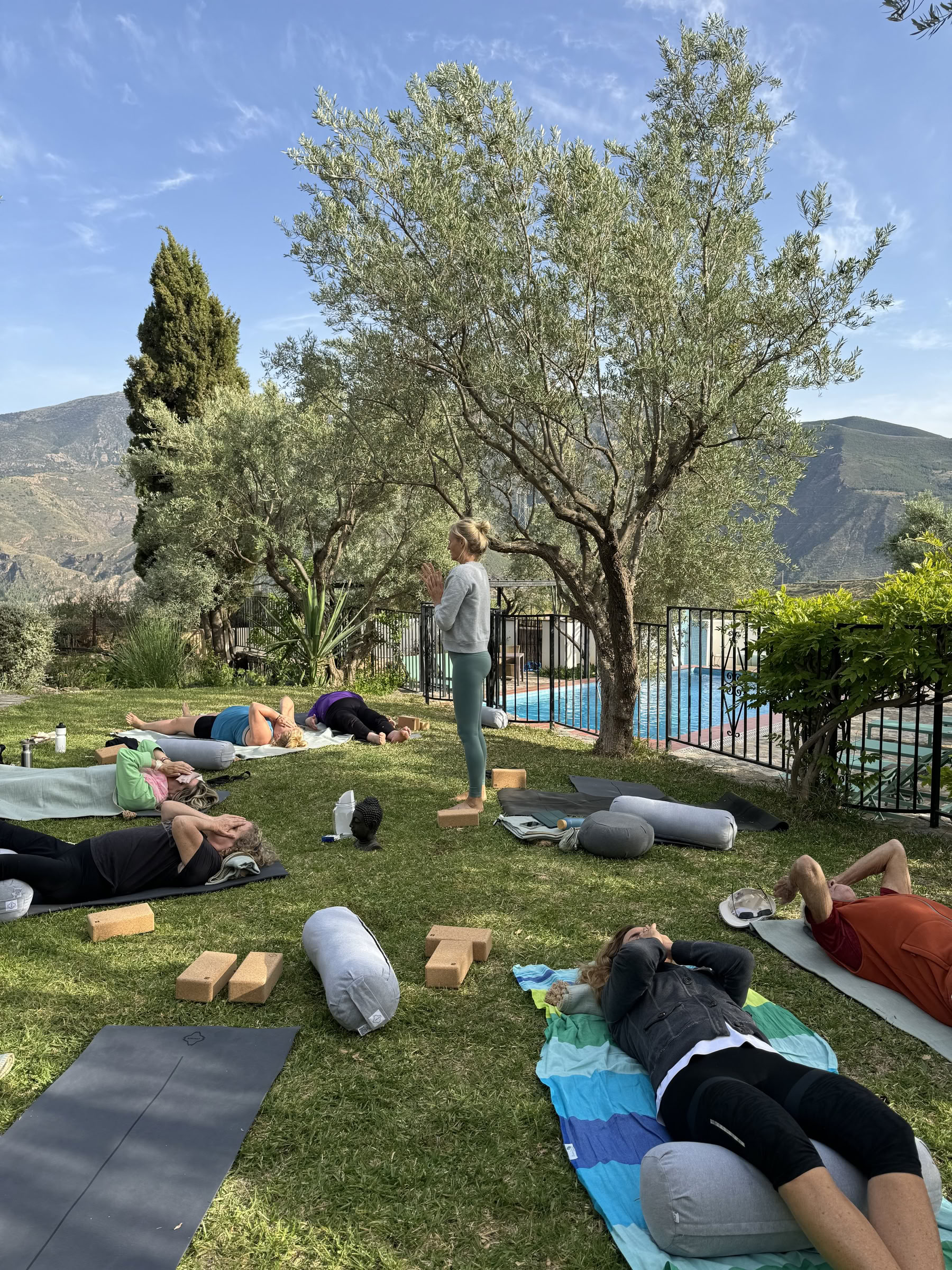 Retraite de yoga de 7 jours pour se reconnecter et se rééquilibrer à Orgiva, en Espagne