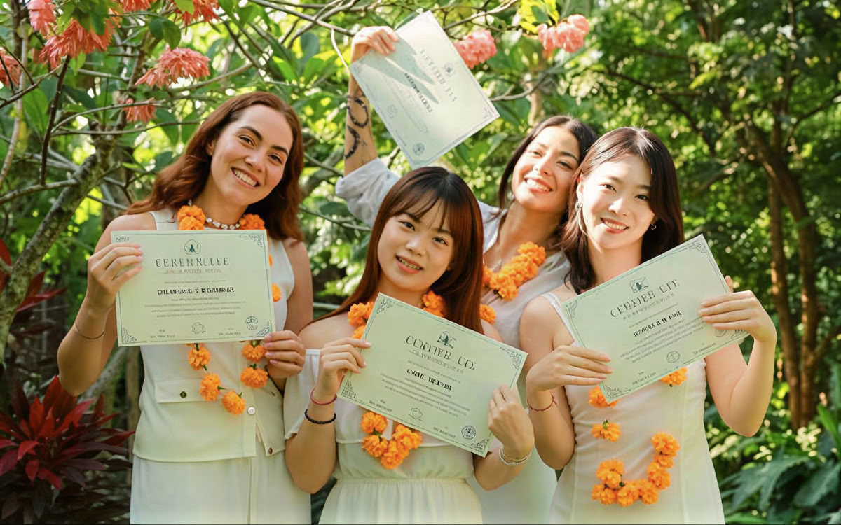 Formation de professeur de Yin Yoga et Vinyasa Flow de 200 heures à Bali