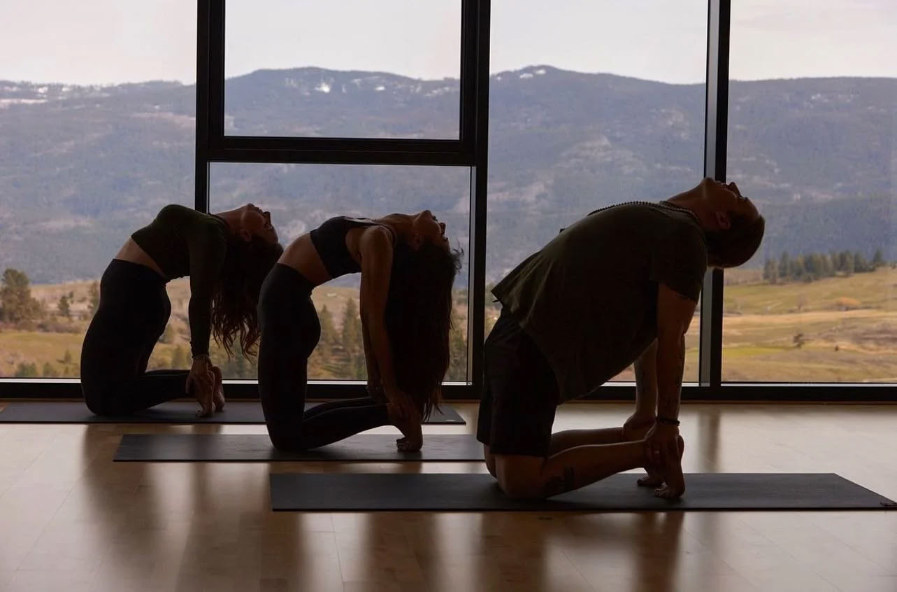 Flow au bord du quai : yoga et méditation sur le lac Okanagan !