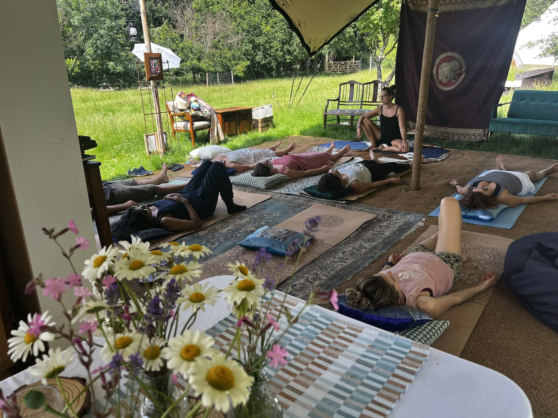 Retraite familiale d’une journée en pleine nature à la ferme Willowbrook | Fin des vacances d’été — enwild retreat