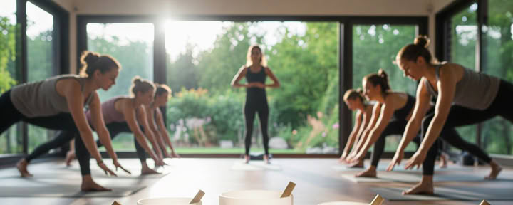 Atelier de yoga vinyasa avec bain sonore