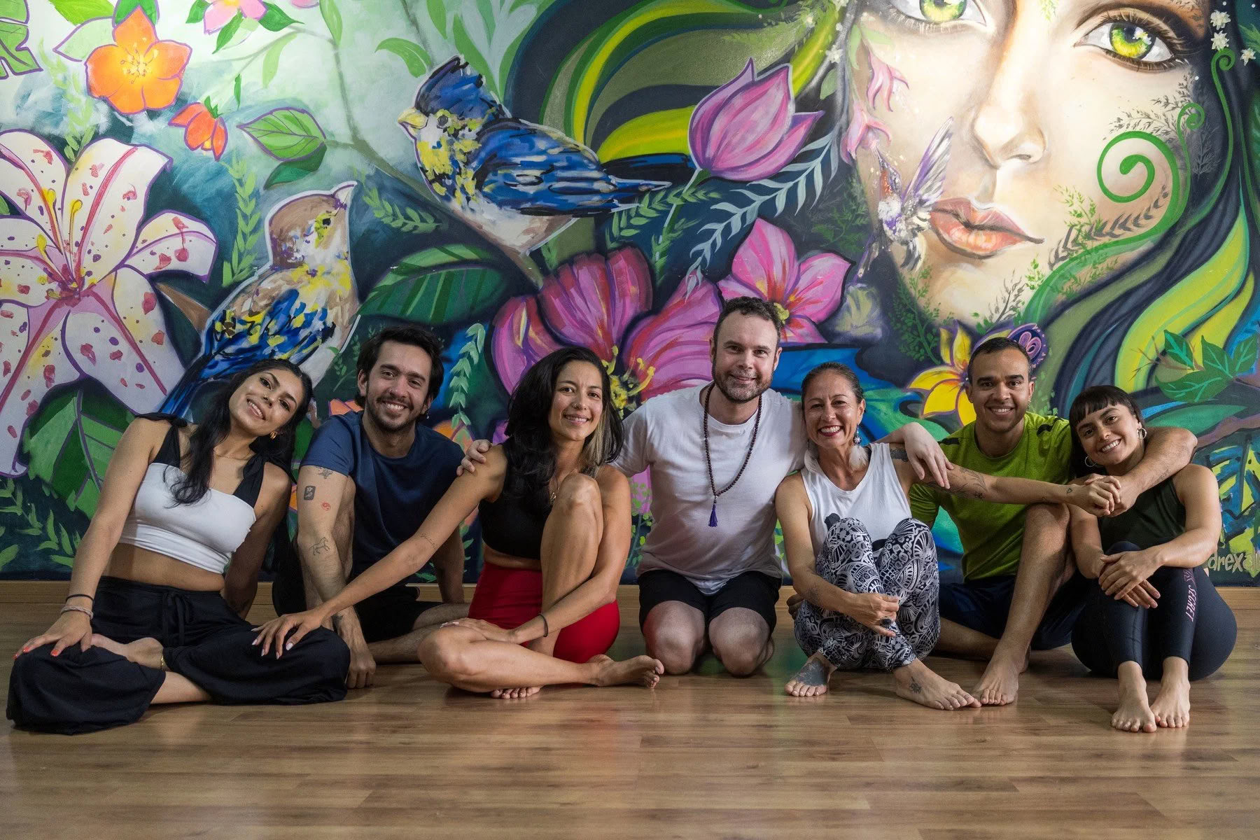 Yoga et connexion en espagnol