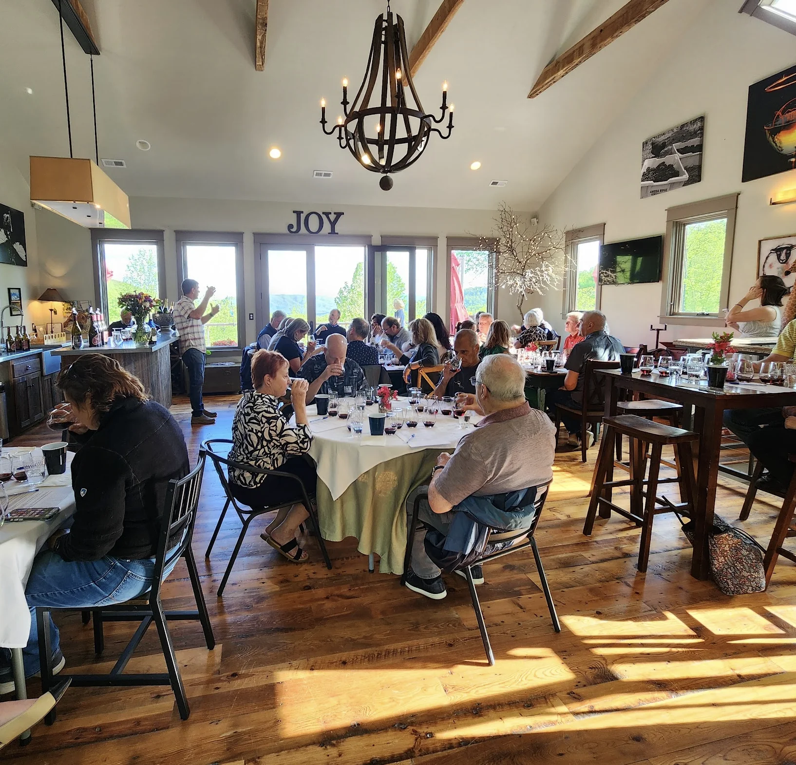 8 août : dégustation verticale de Pinot Noir à Ankida Ridge