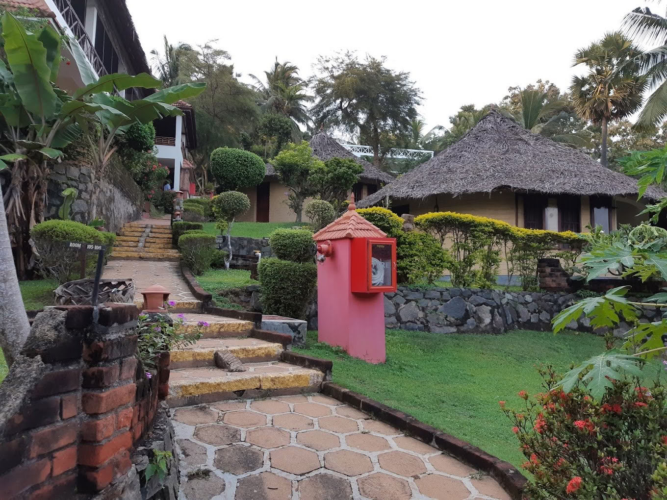 Inde, climatisation, cottage, double