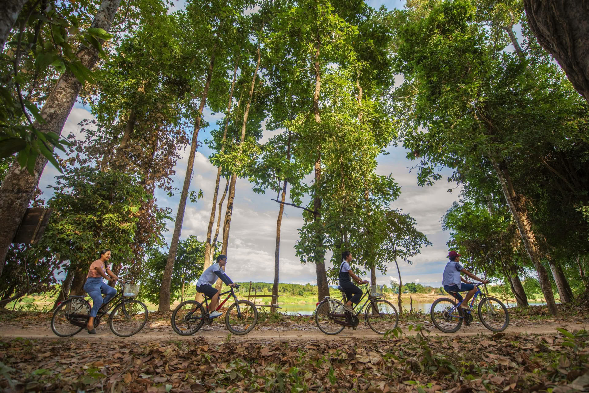 Tour à vélo