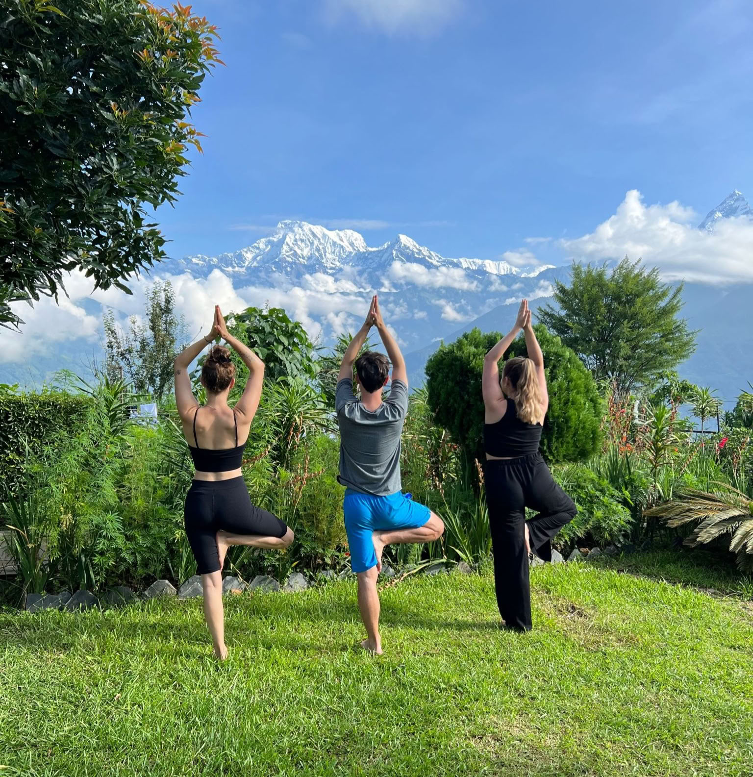 3 jours/2 nuits : retraite de yoga à Dhampus