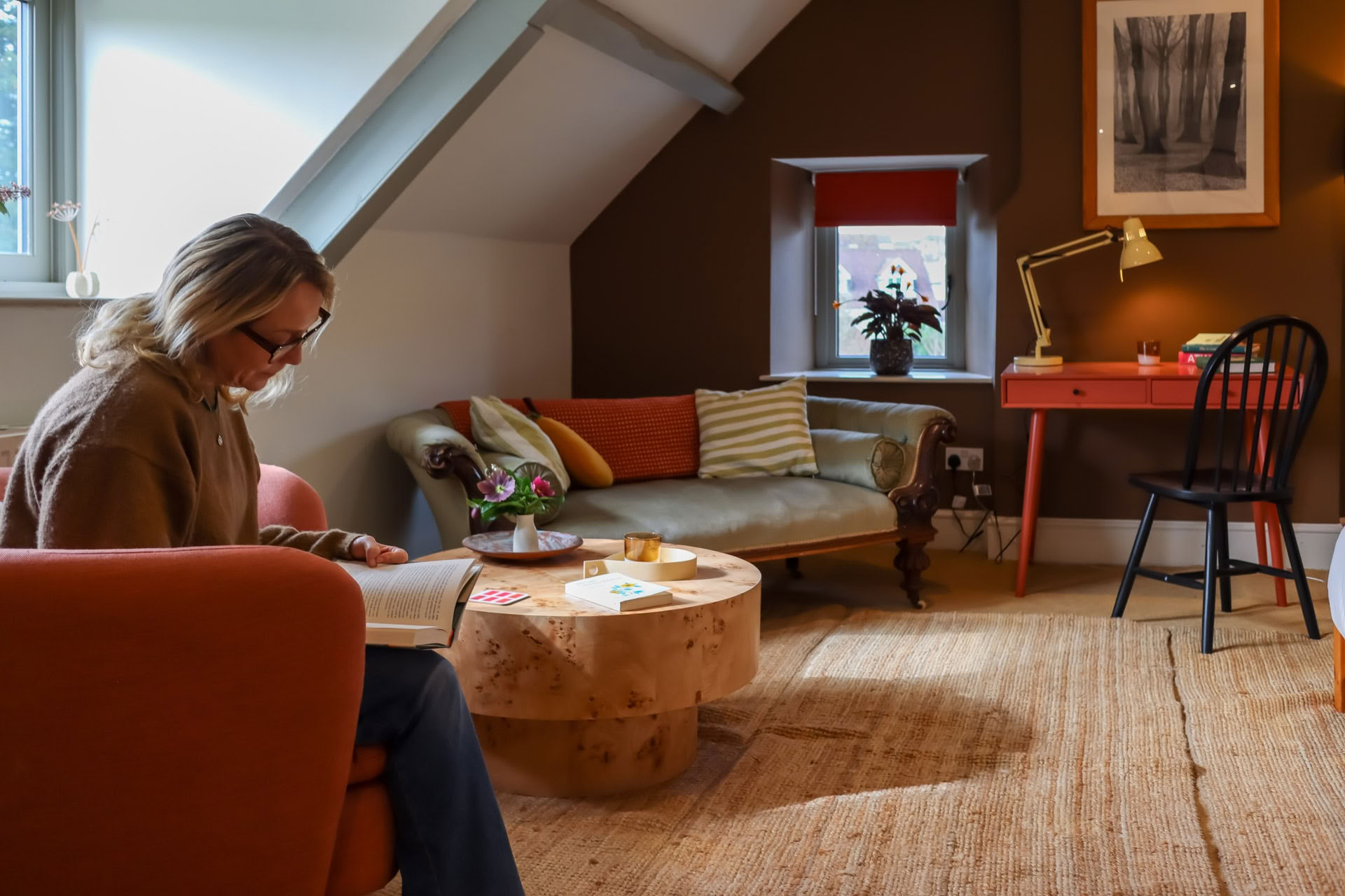 Retraite de lecture dans le Somerset