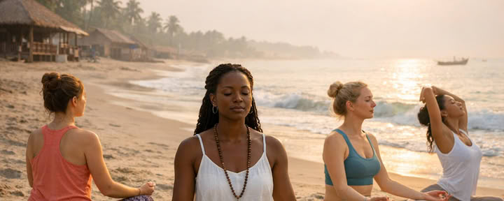 Expérience de retraite bien-être à thème au Ghana