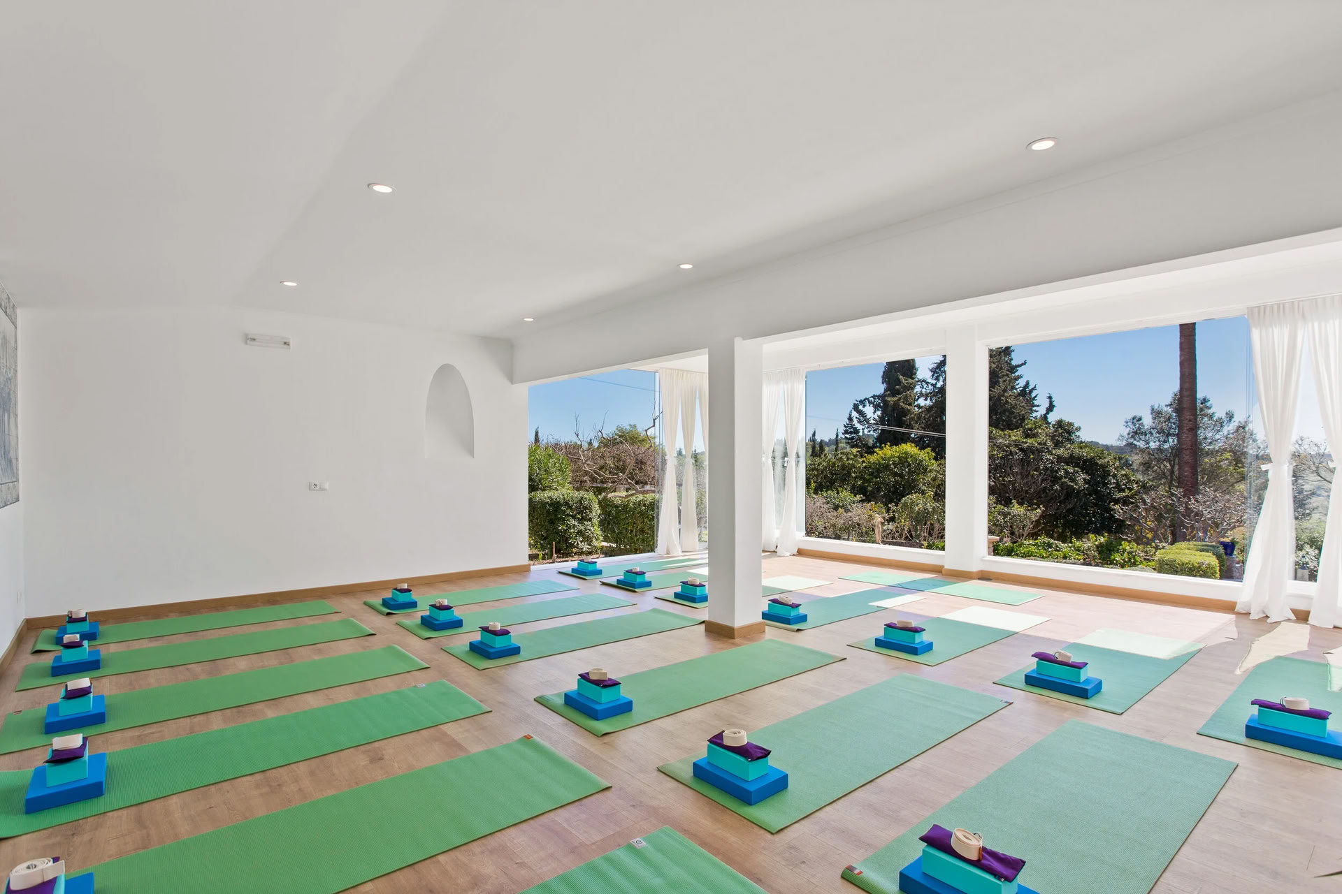 Retraite de yoga privée avec Melanie Caine