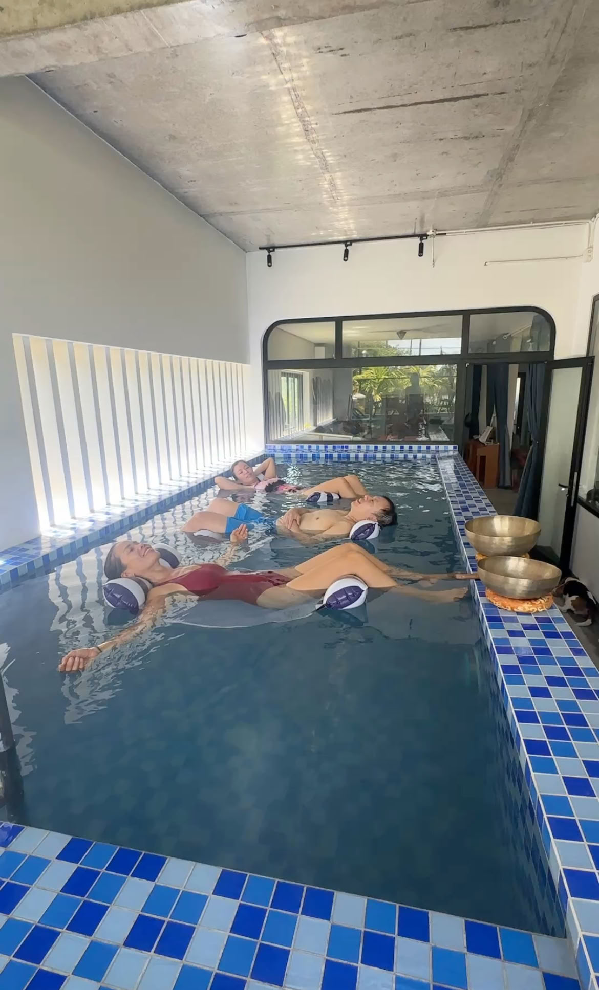 Soins sonores aquatiques
