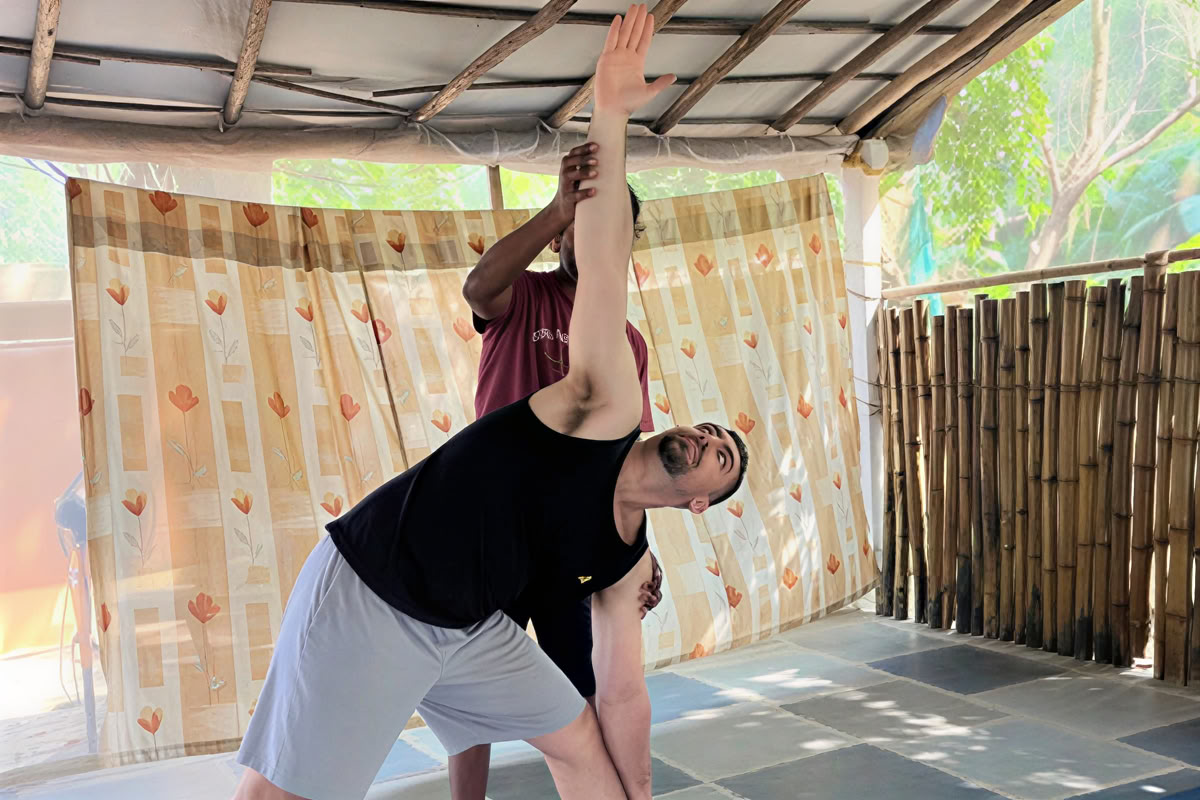 Formation de retraite de yoga à Goa pour débutants