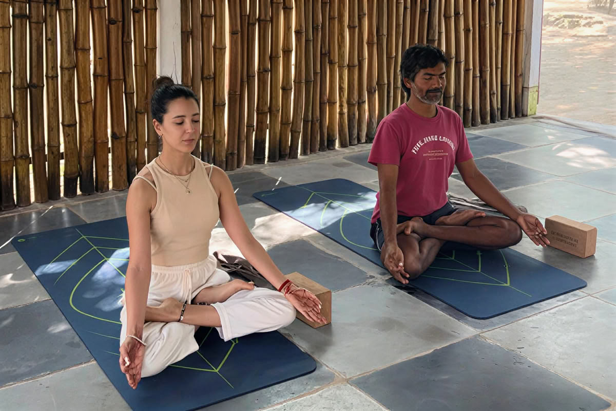 Formation de retraite de yoga à Goa pour débutants