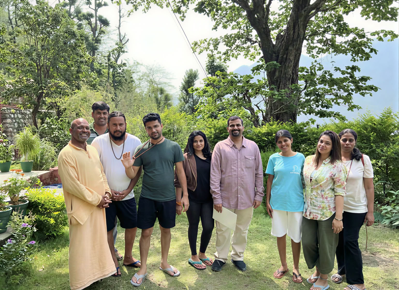 Séjour à l’ashram à Rishikesh