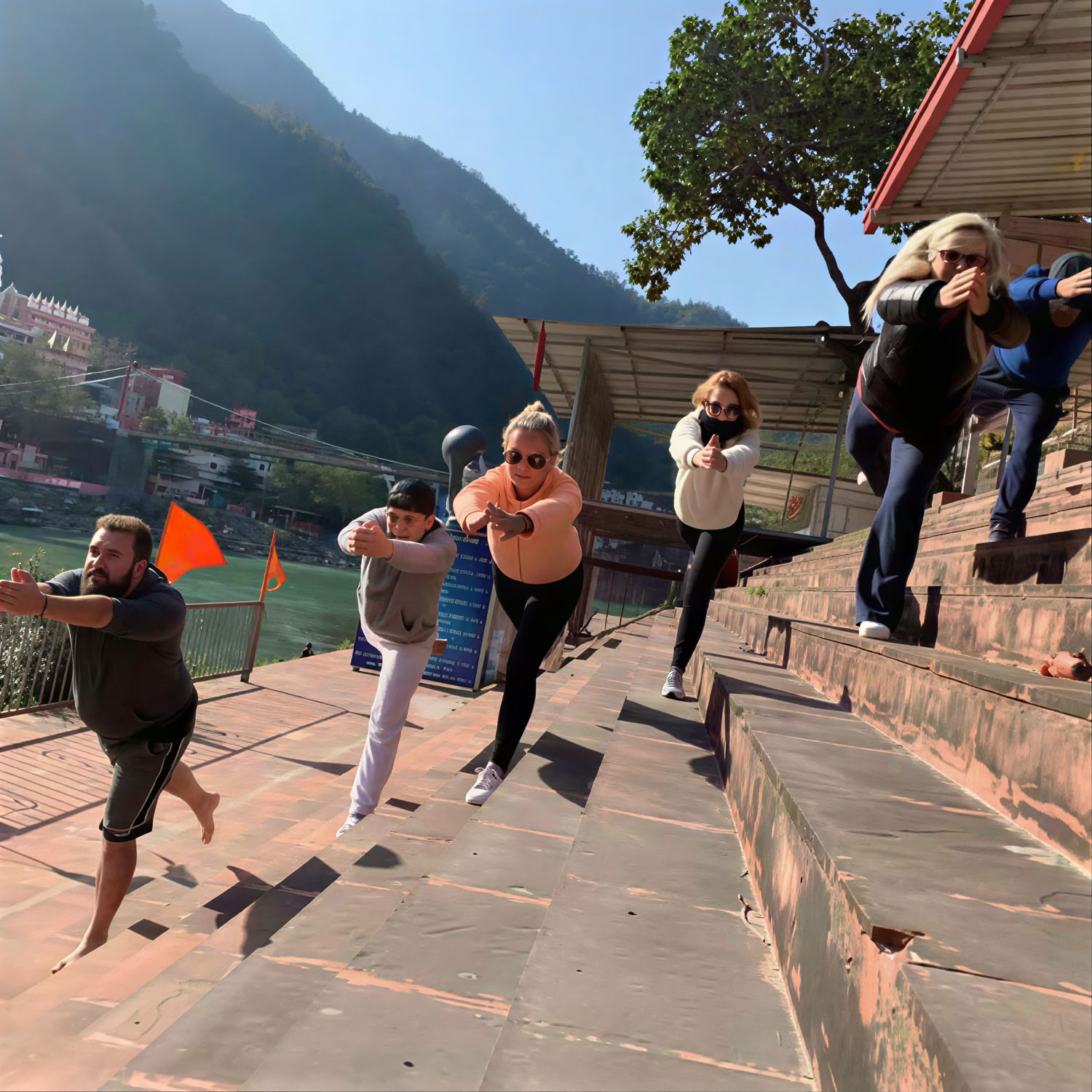 7 jours de retraites de yoga à Rishikesh, en Inde