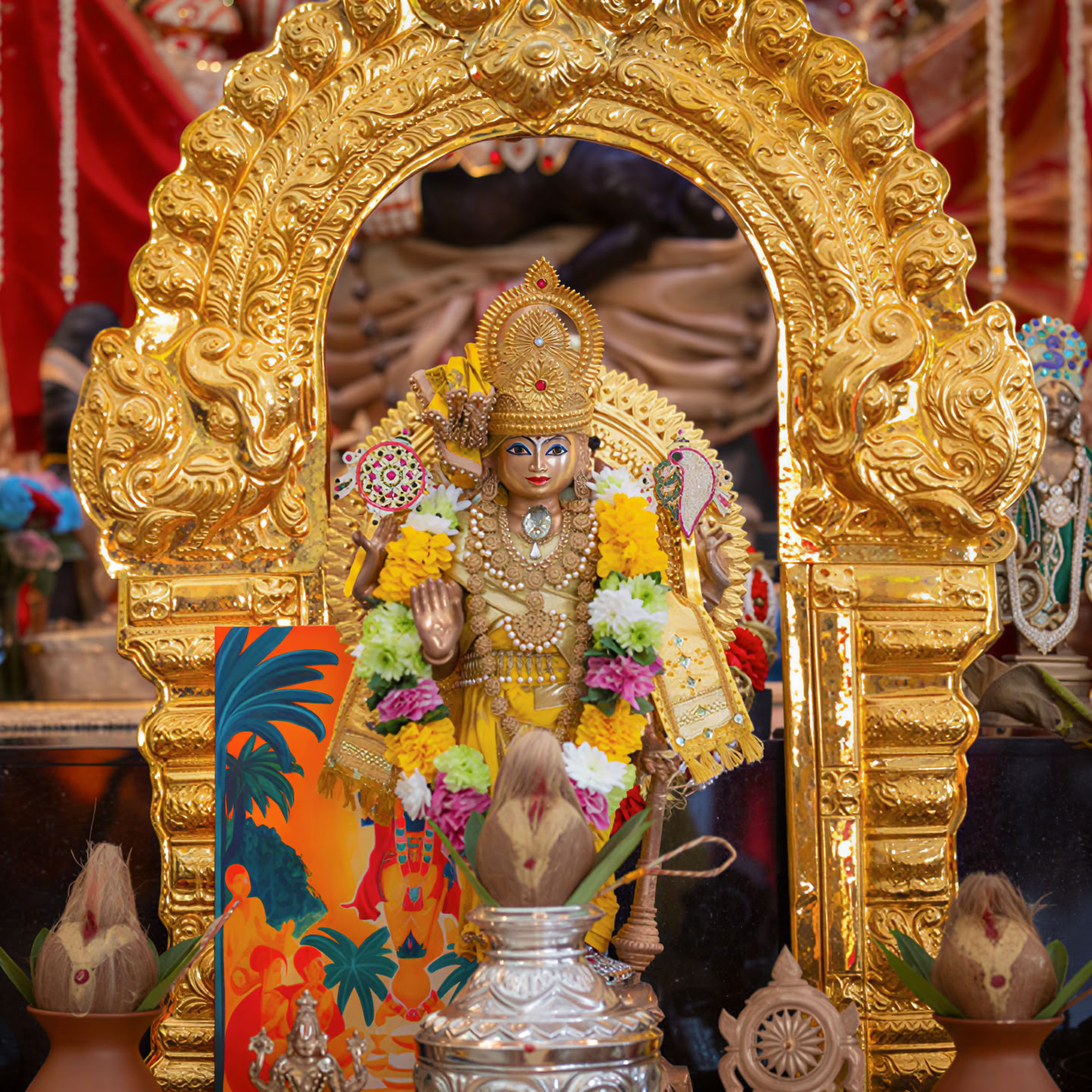 Cours de puja du vrata Satyanarayan et des rituels
