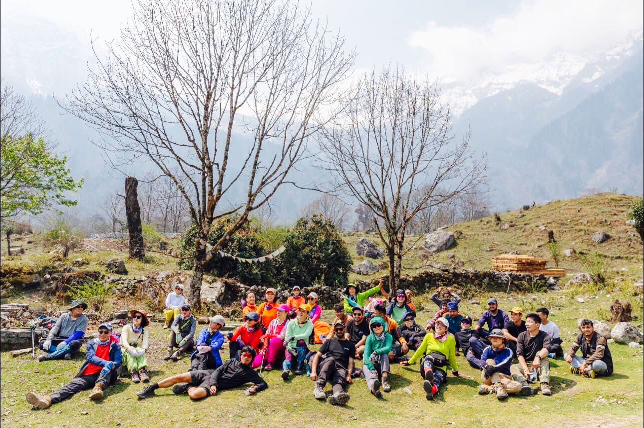 Trek de yoga sur le circuit de l’Annapurna avec le lac Tilicho