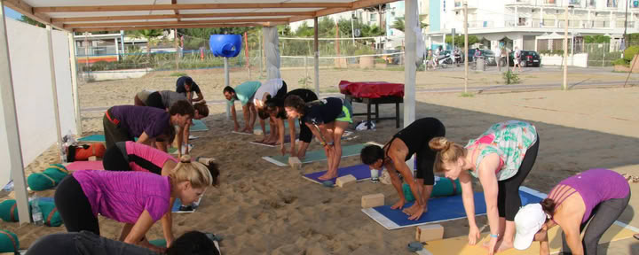 Retraite de yoga en Italie — Vacances à la plage à Misano Adriatico