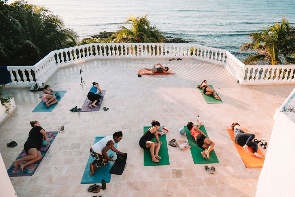 Retraite Pilates de 7 jours en bord de mer avec excursion au cénote et snorkeling