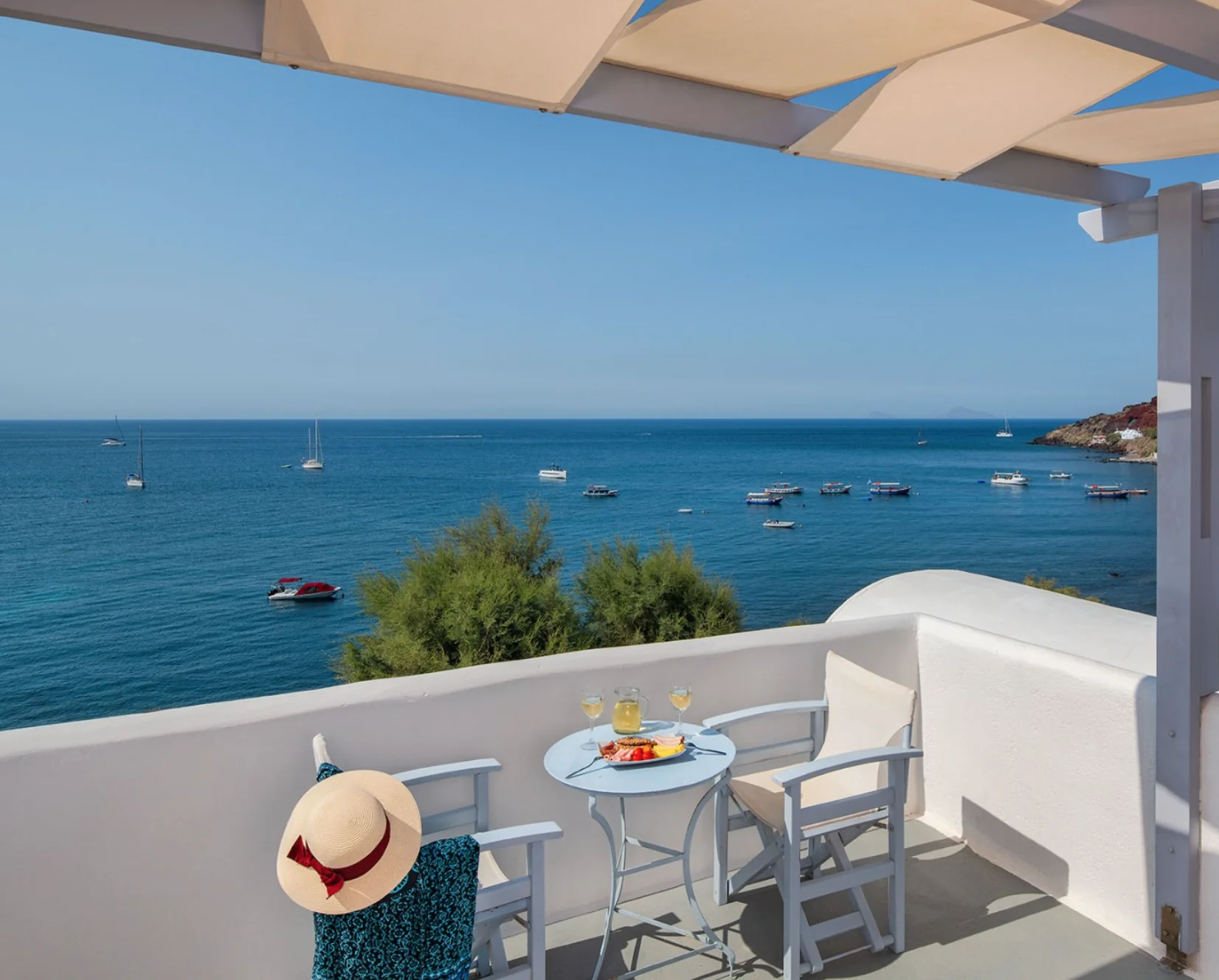 Vacances de yoga à Santorin