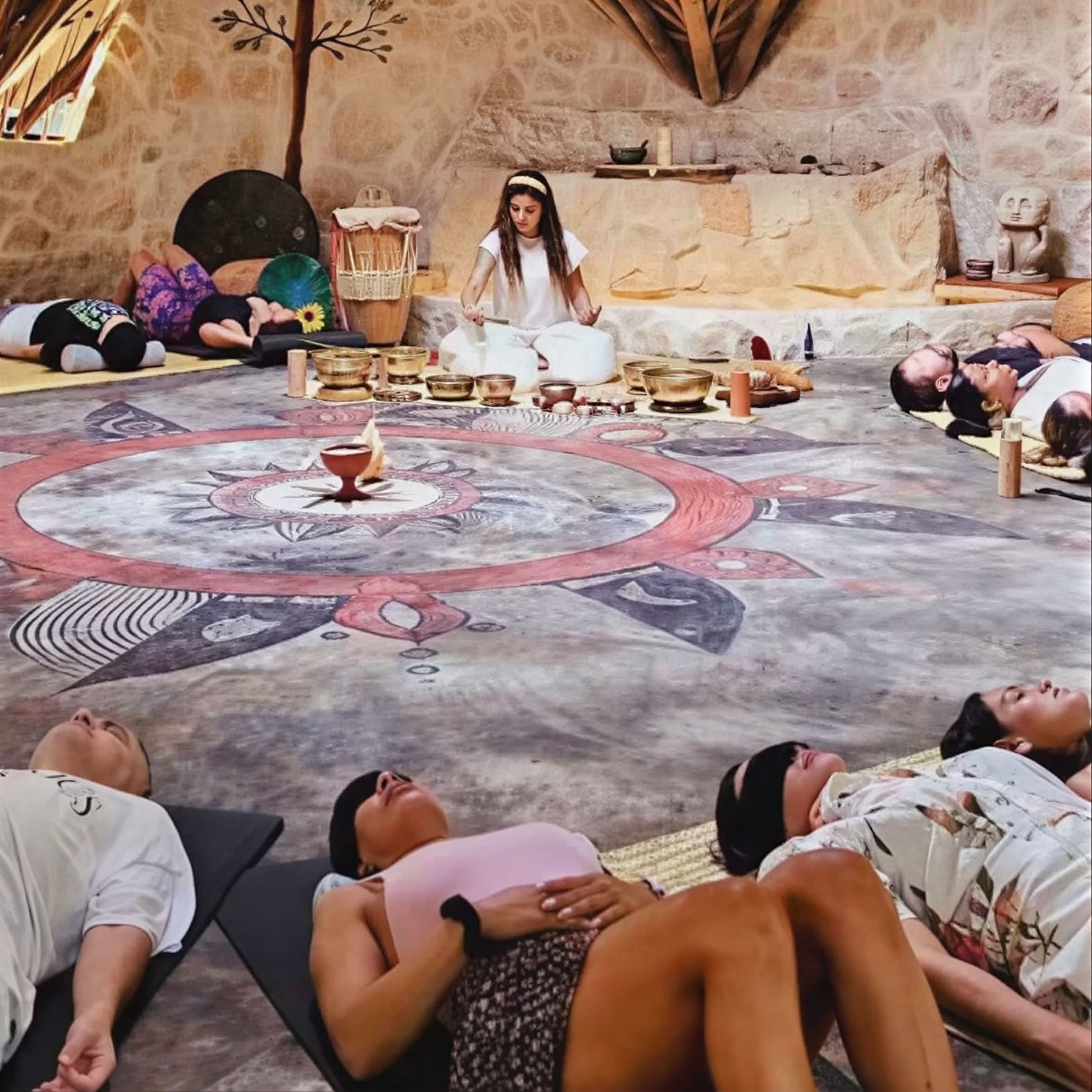 Retraite de yoga retour à la nature
