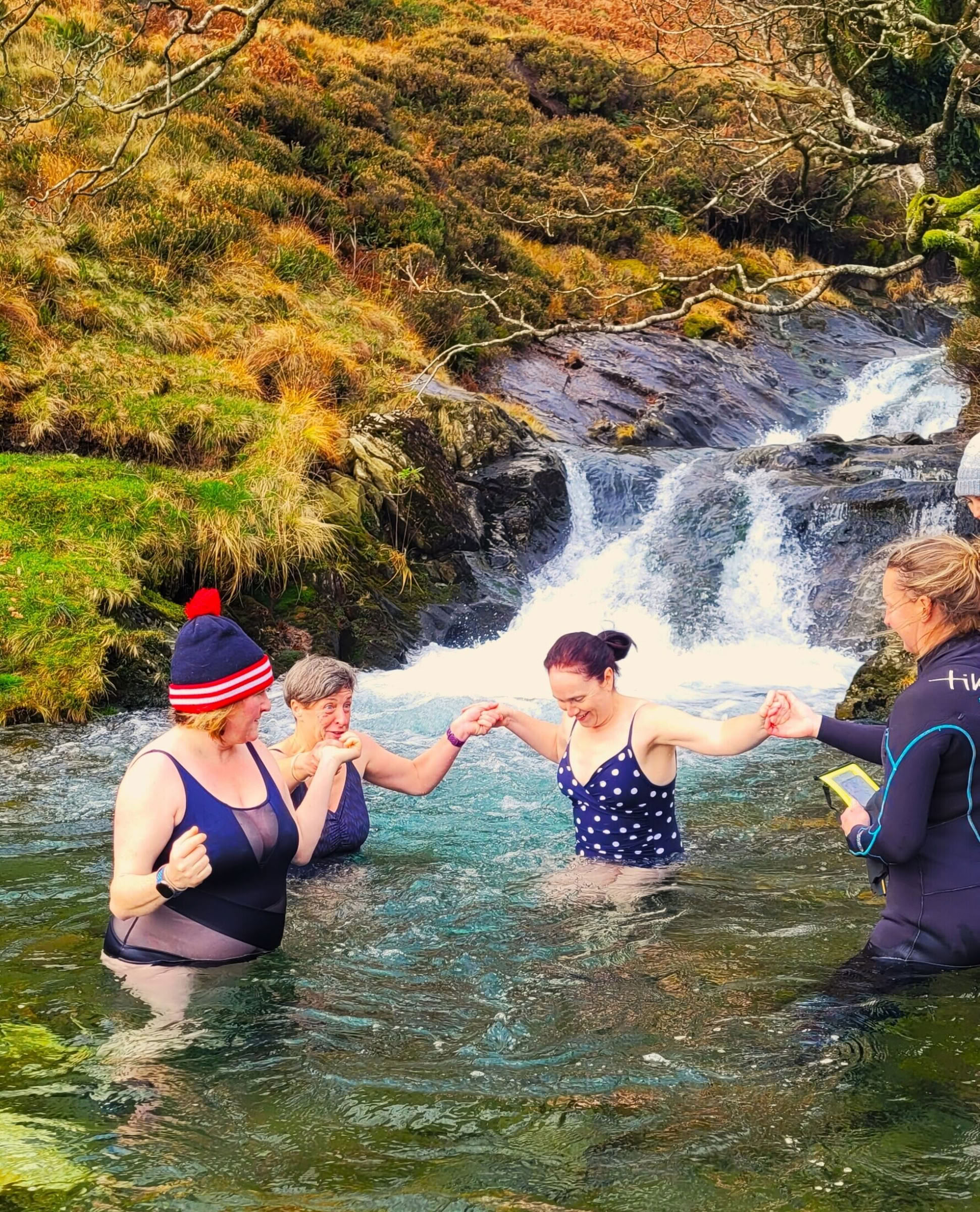 Programme de nage en eau libre hivernale