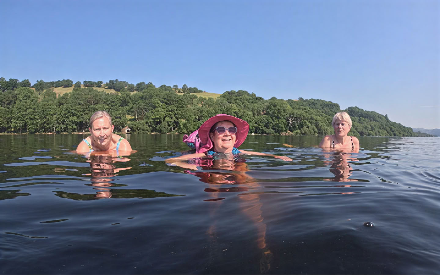 Retraite de nage en eau libre