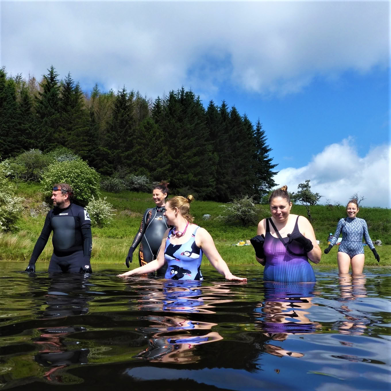 Retraite de nage en eau libre