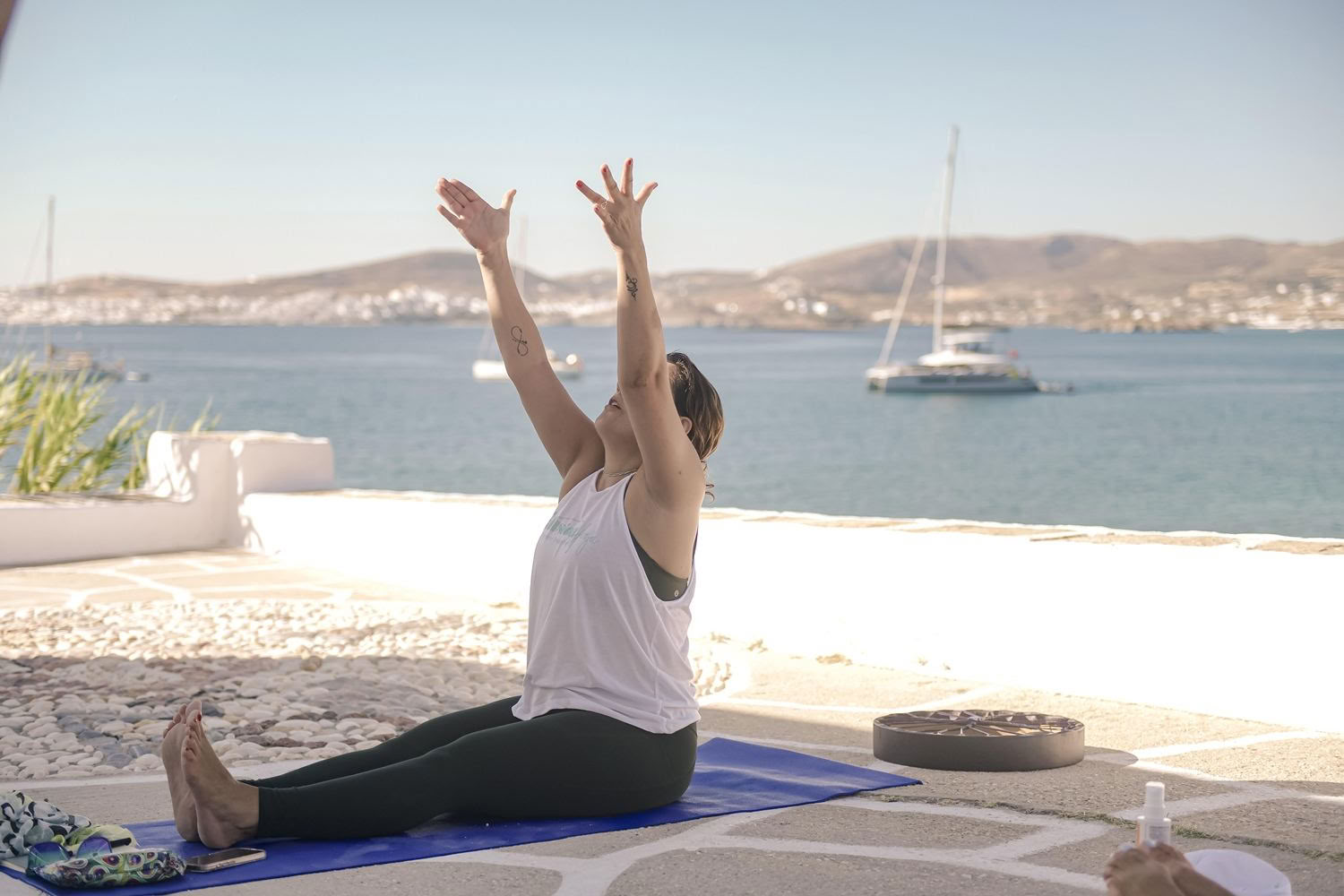 Retraites de yoga grecques