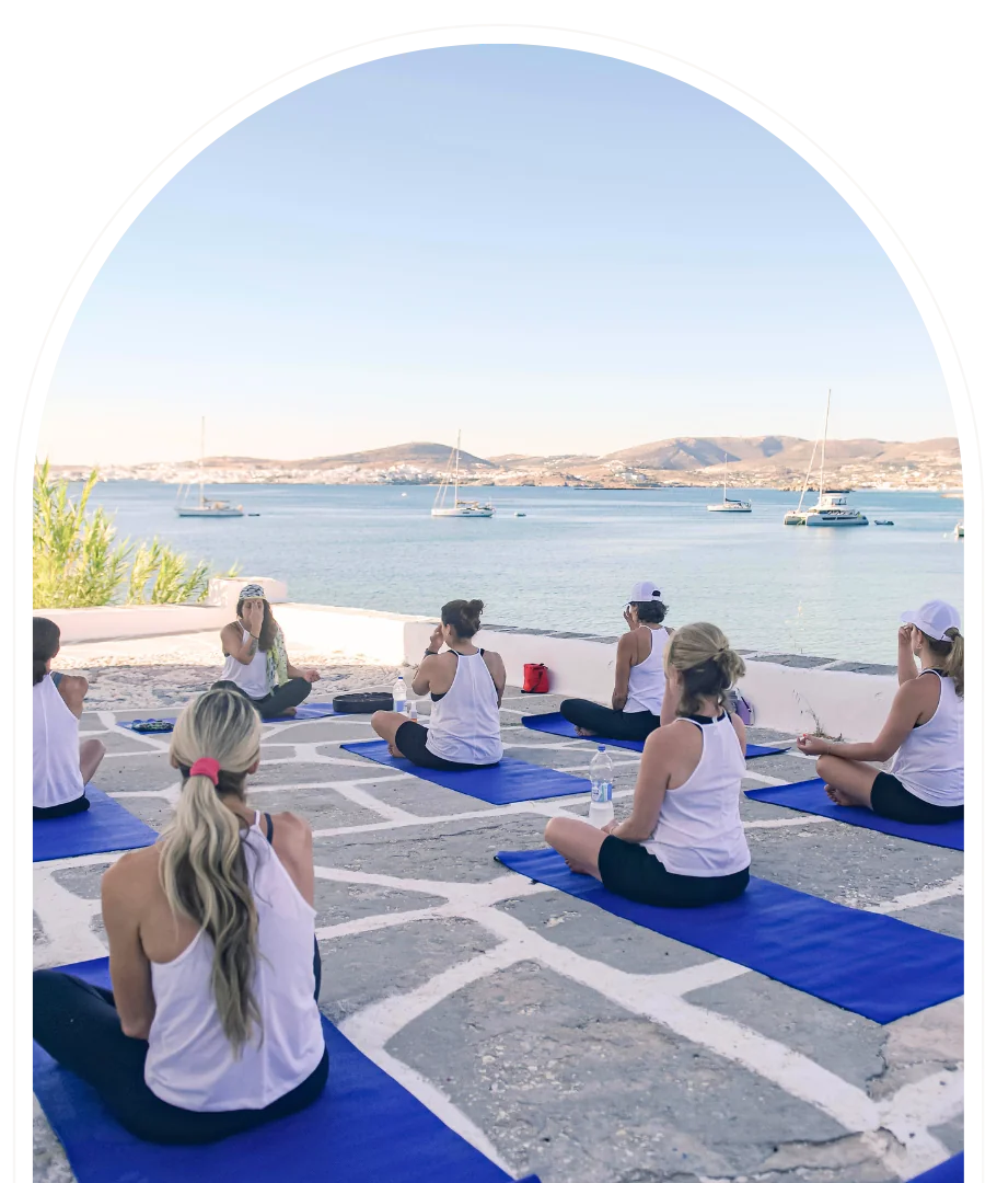 Retraites de yoga grecques — Réservez dès maintenant pour 2027 !