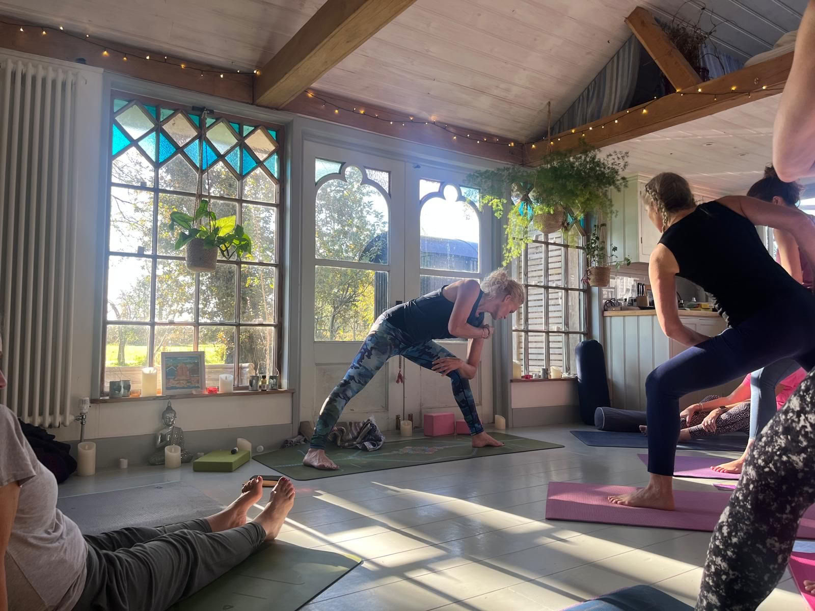 Retraite de yoga d’automne dorée